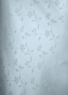 Azazie Doretta At-home Try On Dresses Blue Floral Jacquard Mermaid Pleated Floral Jacquard Dress image6