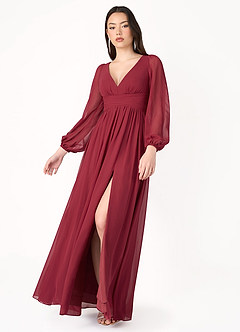Vestido Rojo Rubí Largo Kelly image3