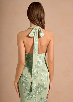 Maxi jurk Dulcie Licht Groen image6