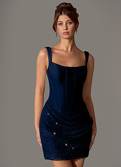 Kleid Niamh Marine image2