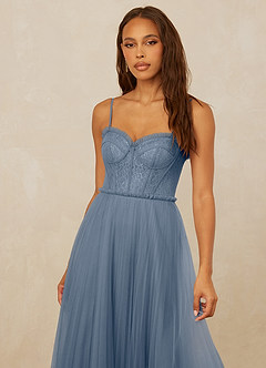 Christian Siriano Bridal for Azazie 1015 Final Sale Dusk A-Line Lace Tulle Dress image4