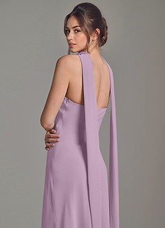 Azazie Ilana Bridesmaid Dresses Wisteria A-Line Strapless Chiffon Dress image6