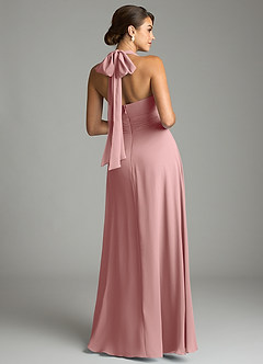 Azazie Tamira Suknie dla druhen Linia A Pofałdowany Szyfon Do ziemi Sukienka image8