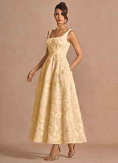 Robe Longue Sorbet Au Citron Brynn image5