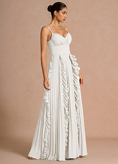 Vivian White Maxi Dress image4