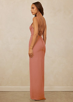 Christian Siriano Bridal for Azazie 1003 Bridesmaid Dresses MAI TAI Sheath One Shoulder Chiffon Dress image7