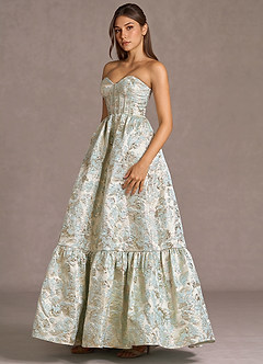 Vestido Cielo Azul Largo Ylina image5
