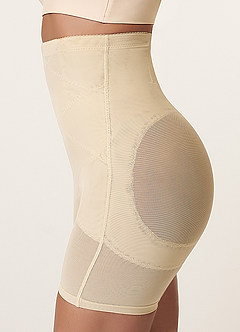 front Hip Enhancer Shorts med hög midja