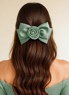 front Pearl Bloom Bow