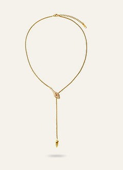 front Slangenkop lasso ketting