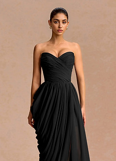 Adelinea Black Maxi Dress image6