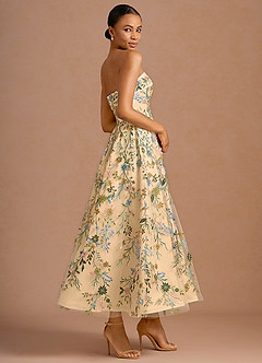 Kleid Evangeline Champagner Multi image3