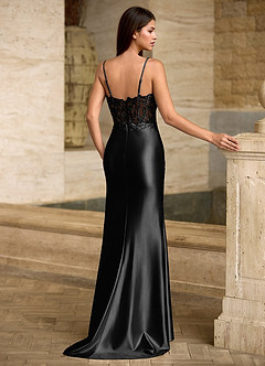 Florallay Negru Rochie de bal image2