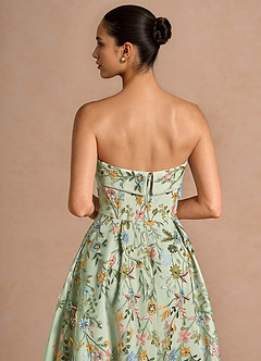 Robe Maxi Vert Clair Lelia image7