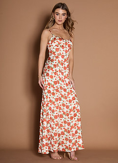 Skye Persimmon Floral Maxi Dress image5