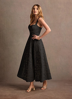 Charlotte Sky Blue Lace Maxi Dress image2