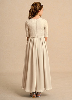 Azazie Pippin Girl Flower Girl Klänningar Klä A-Line i Spets image2