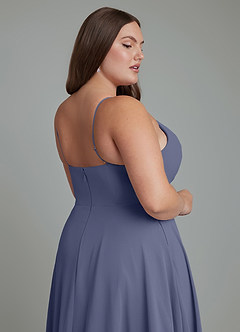 Azazie Amani Bridesmaid Dresses Stormy A-Line Pleated Chiffon Dress image13