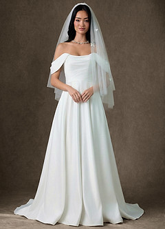 front Welon Lily Double Layer Bow Pearl Fingertip