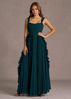 vestido Maxi Verde Floresta Jaden image4