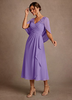 Azazie Forums Mother of the Bride Dresses Tahiti A-Line Lace Dress image3