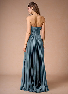Maxi jurk Eileen Poederblauw image10