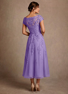 Azazie Jolanda Mother of the Bride Dresses Tahiti A-Line Lace Dress image2