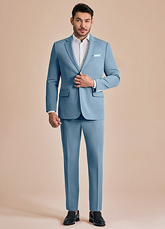 front James Bleu Clair Costume