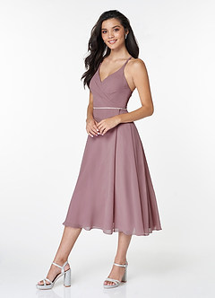 Arcadia Rouge Pink Sleeveless Midi Dress image5