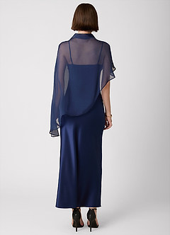 Crystle 네이비 맥시 드레스 image4