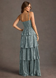 Paloma Azul Pálido Vestido largo image2