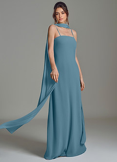 Azazie Ilana Bridesmaid Dresses Bermuda A-Line Strapless Chiffon Dress image7