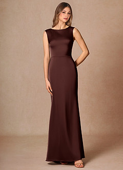 Elara Mocha Coco Maxi Dress image5