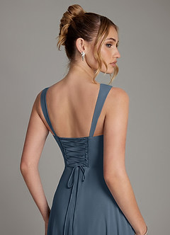 Azazie Agustina Bridesmaid Dresses Neptune Mermaid Corset Chiffon Dress image2