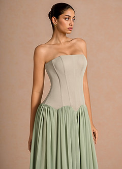 Eirisse Light Green Maxi Dress image6