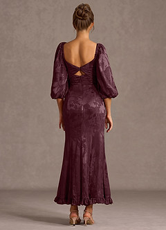Elarion Dark Purple Maxi Dress image2