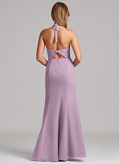 Azazie Emeria Suknie dla druhen Syrena Dekolt w kształcie serca Szyfon Do ziemi Sukienka image2