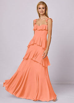 Barbie ♥ Azazie Bridesmaid Dresses Sunset A-Line Sweetheart Neckline Chiffon Dress image1