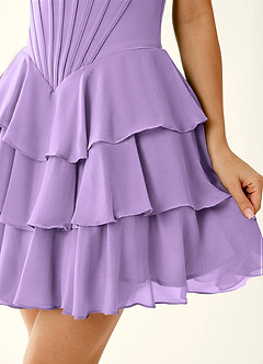 Cekago Light Purple Mini Dress image8