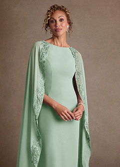 Azazie Artemisia Klänningar till brudens mor Klä Tubklänning i Chiffong Spets Agave image6