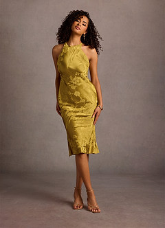 Vestido Chartreuse Midi Zuri image1