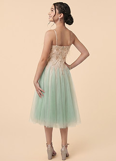 front Azazie Ella Junior Formal Dress