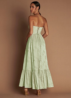 Floria Light Green Maxi Dress image2