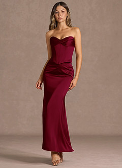 Robe Longue Merlot Ayana image3
