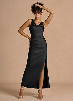 Elise Black Maxi Dress image4