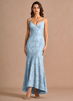 Octavia Sky Blue Maxi Dress image7