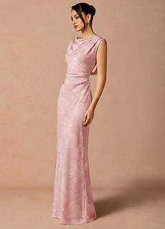 Ligeia Powder Pink Maxi Dress image3