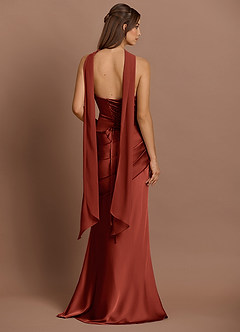 Kleid Pelagia Terrakotta image2