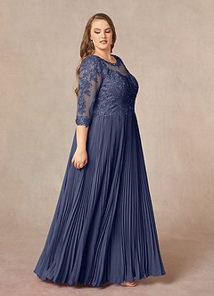Azazie Corinne Mother of the Bride Dresses Stormy A-Line Sequins Chiffon Dress image11