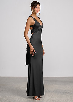 Zinnia Negru Rochie maxi image4